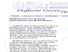 Tablet Screenshot of dufferingrove.com